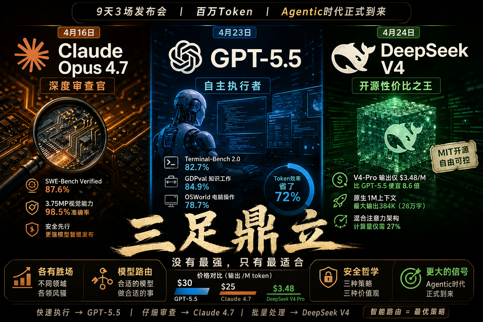 3.5元 vs 30元：DeepSeek V4凭什么用十分之一的价格叫板Claude和GPT？