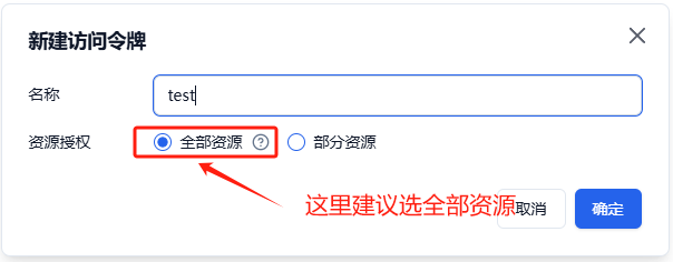 资源授权
